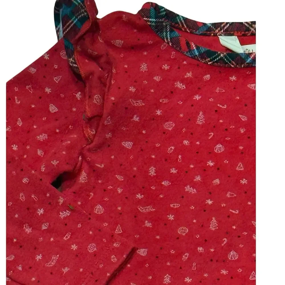 Matilda Jane Santa Baby 12–18 Months – Long Sleeve Red Holiday Onesie